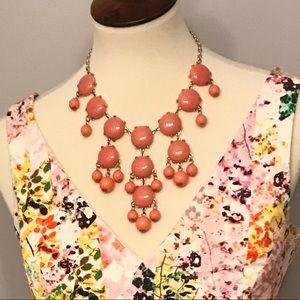 Pink bauble necklace
